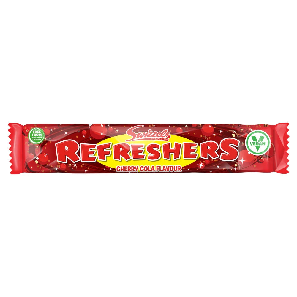 60 x Refreshers Cherry Cola Chew Bar - 18GM