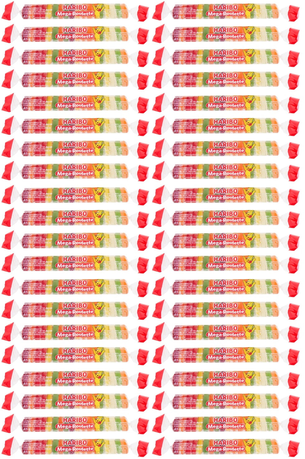 40 x Haribo Mega Roulette 70p - 45GM