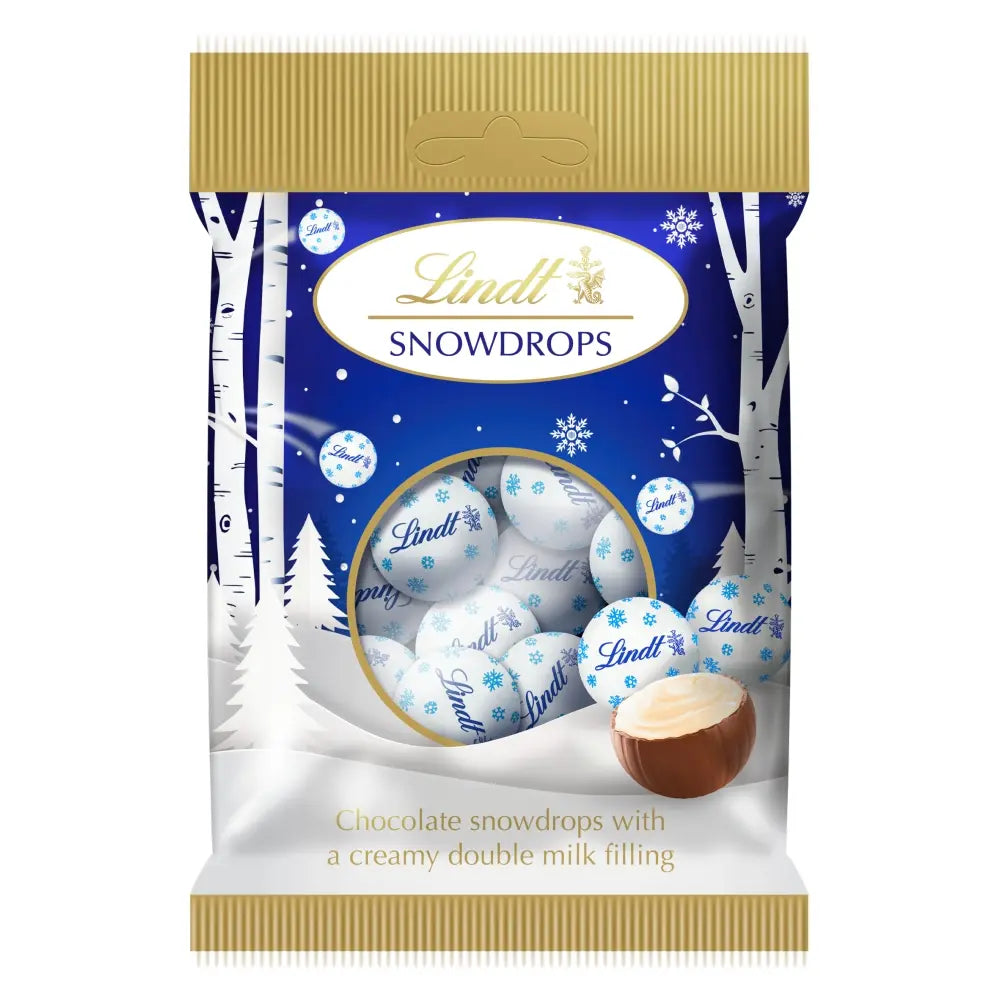 16 x Lindt Snowballs Milk Bag - 70GM