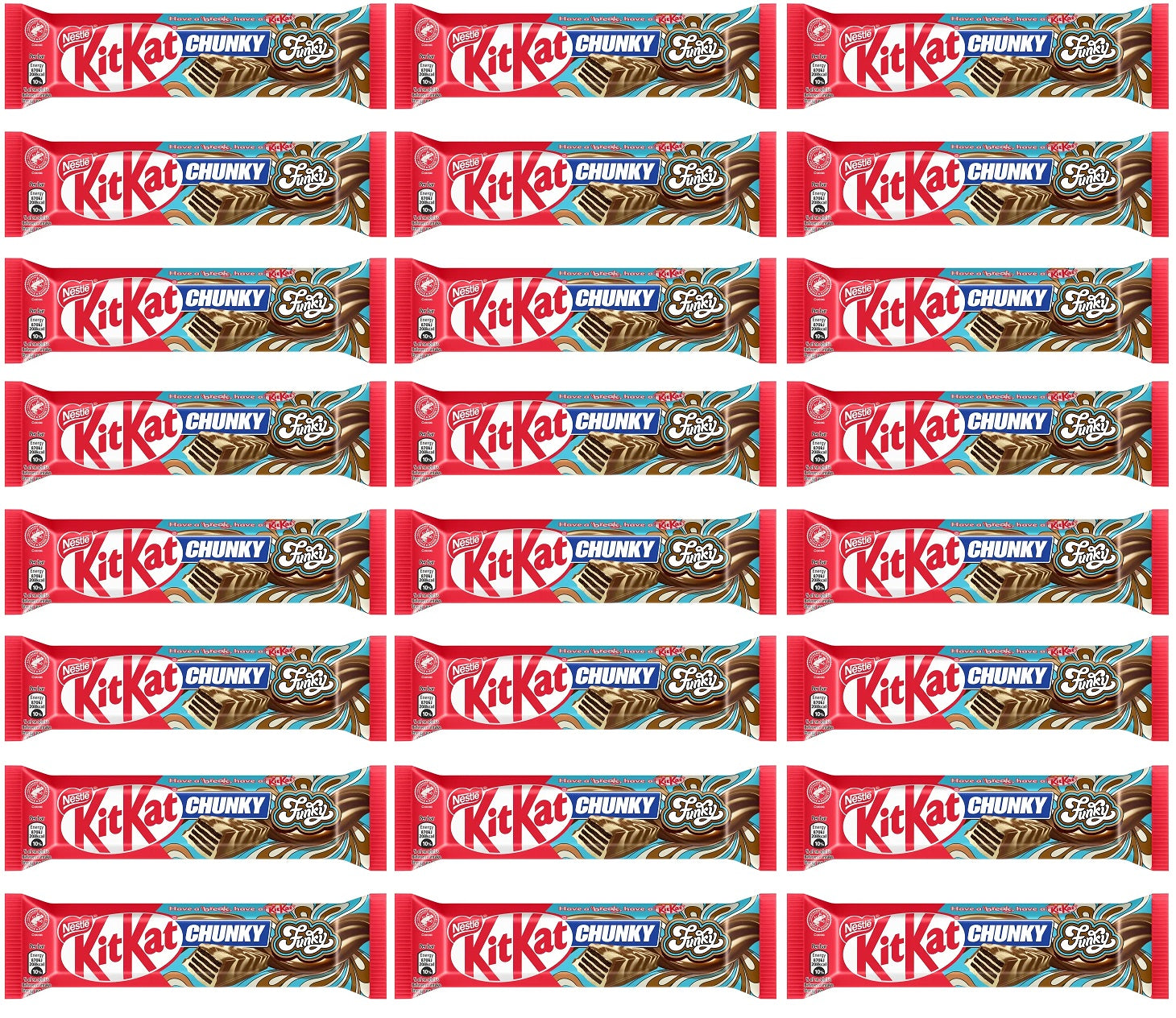 24 x Kitkat Chunky Funky - 40GM