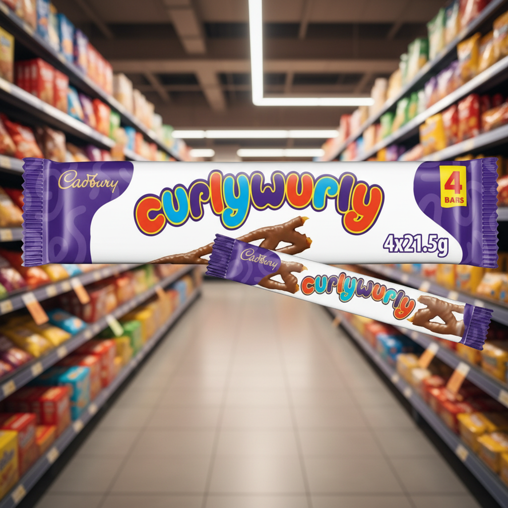 35 x Cadbury Curly Wurly 4pk - 86GM
