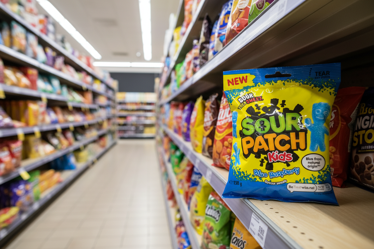 10 x Sour Patch Blue Raspberry - 130GM