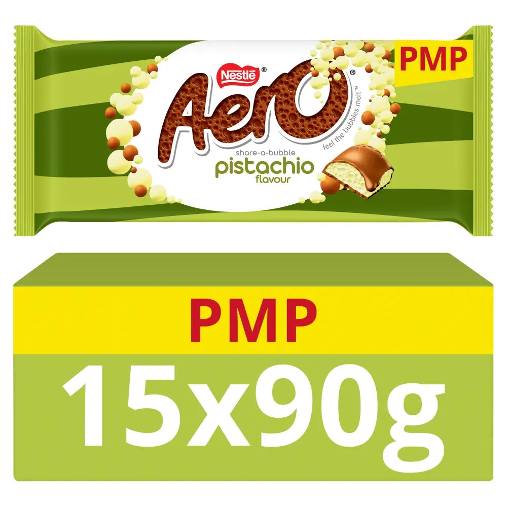15 X Aero Pistachio Block - 90Gm