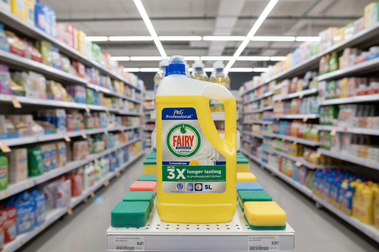 2 x Fairy Professional Washing Up Liquid Lemon Bulk 5L