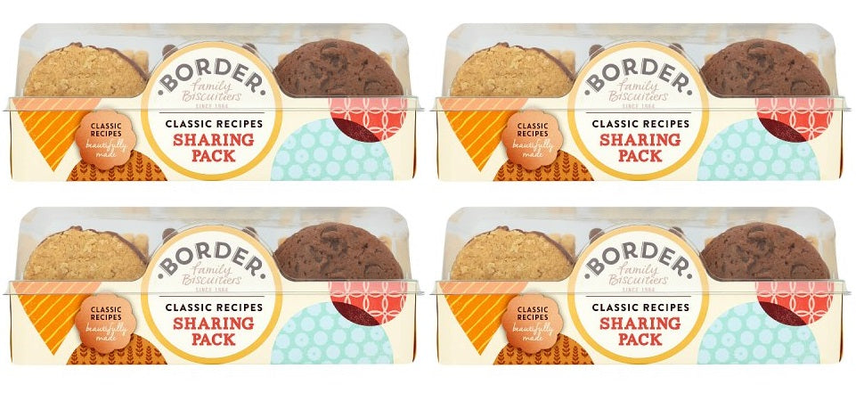 4 x Border Classic Sharing Pack 400G