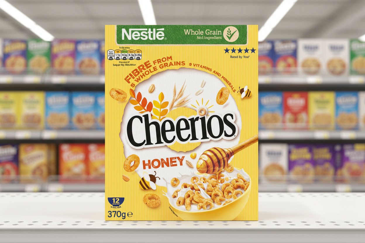 6 x Cheerios Honey 370G