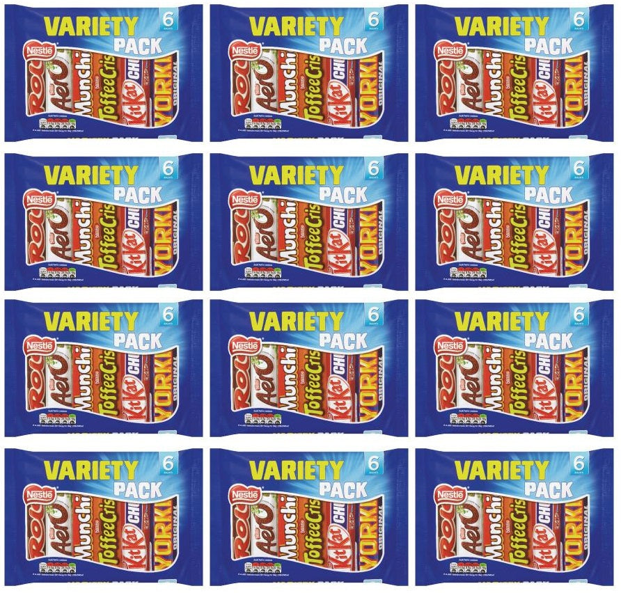 12 x Nestlé 6 Variety Pack 264G