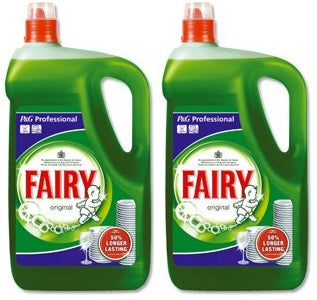 2 x Fairy Professional Washing Up Liquid Bulk 5L