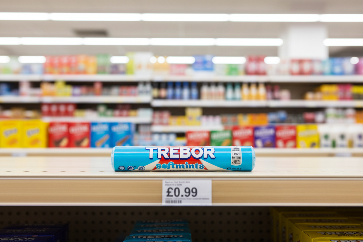 40 x Trebor Softmints Spearmint Mints Roll 44.9G