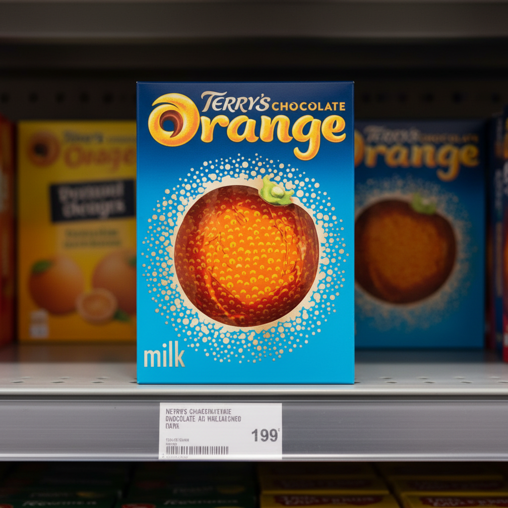 4 x Terrys Milk Chocolate Orange Ball 157Gm