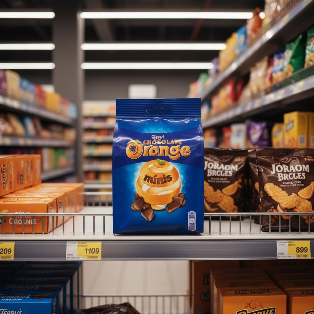 10 x Cadbury - Terry Chocolate Orange Bitesize 95Gm