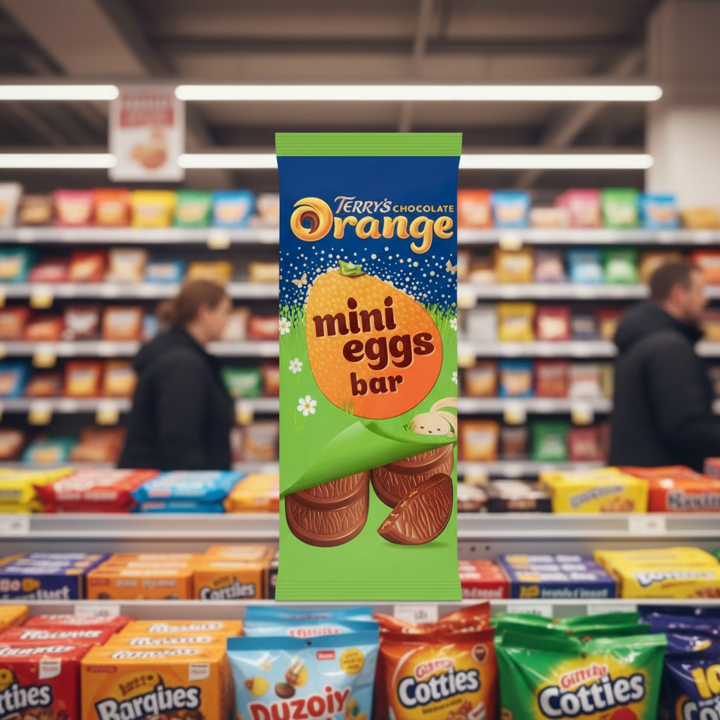 20 x Terrys Chocolate Orange Mini Eggs Bar - 90G