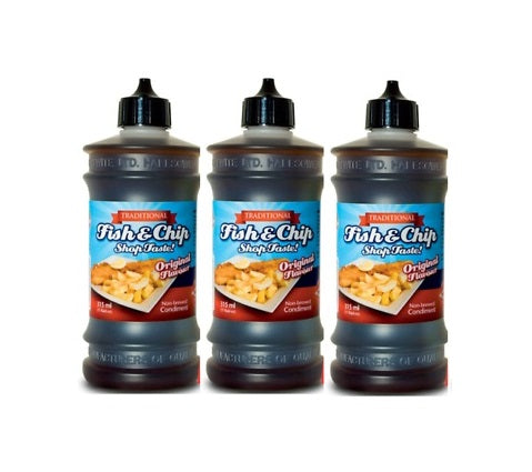 3 x Chip Shop Vinegar 315Ml