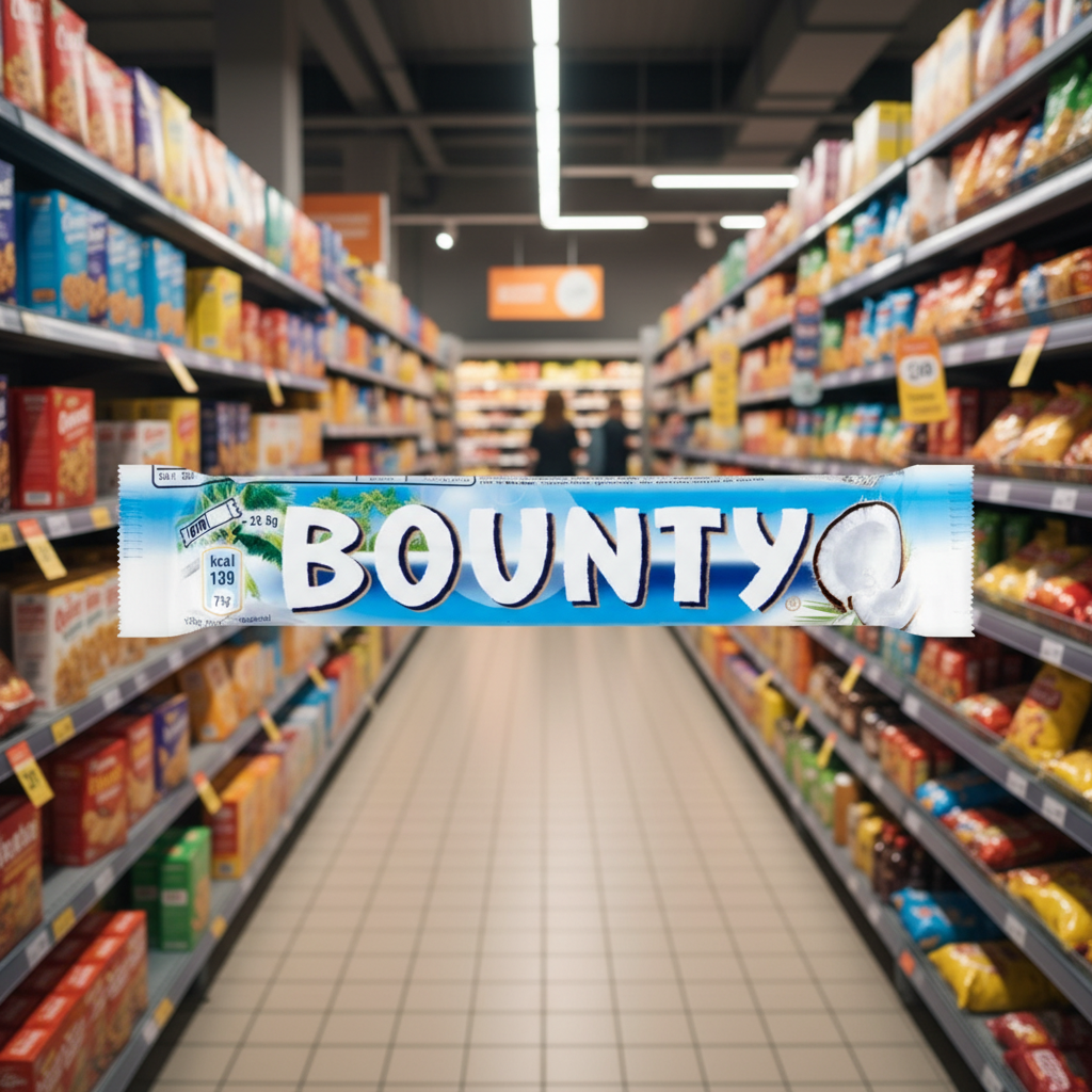 24 x Bounty Coconut & Milk Chocolate Snack Bar Duo 57G