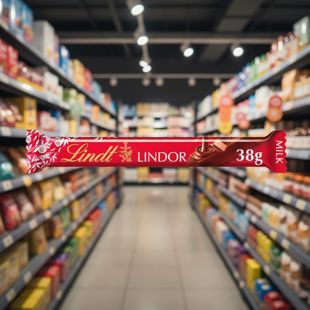24 x Lindor Milk Treat Bar - 38GM