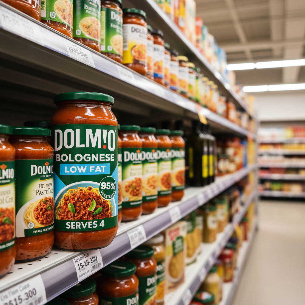 6 x Dolmio Bolognese Low Fat Pasta Sauce 500G