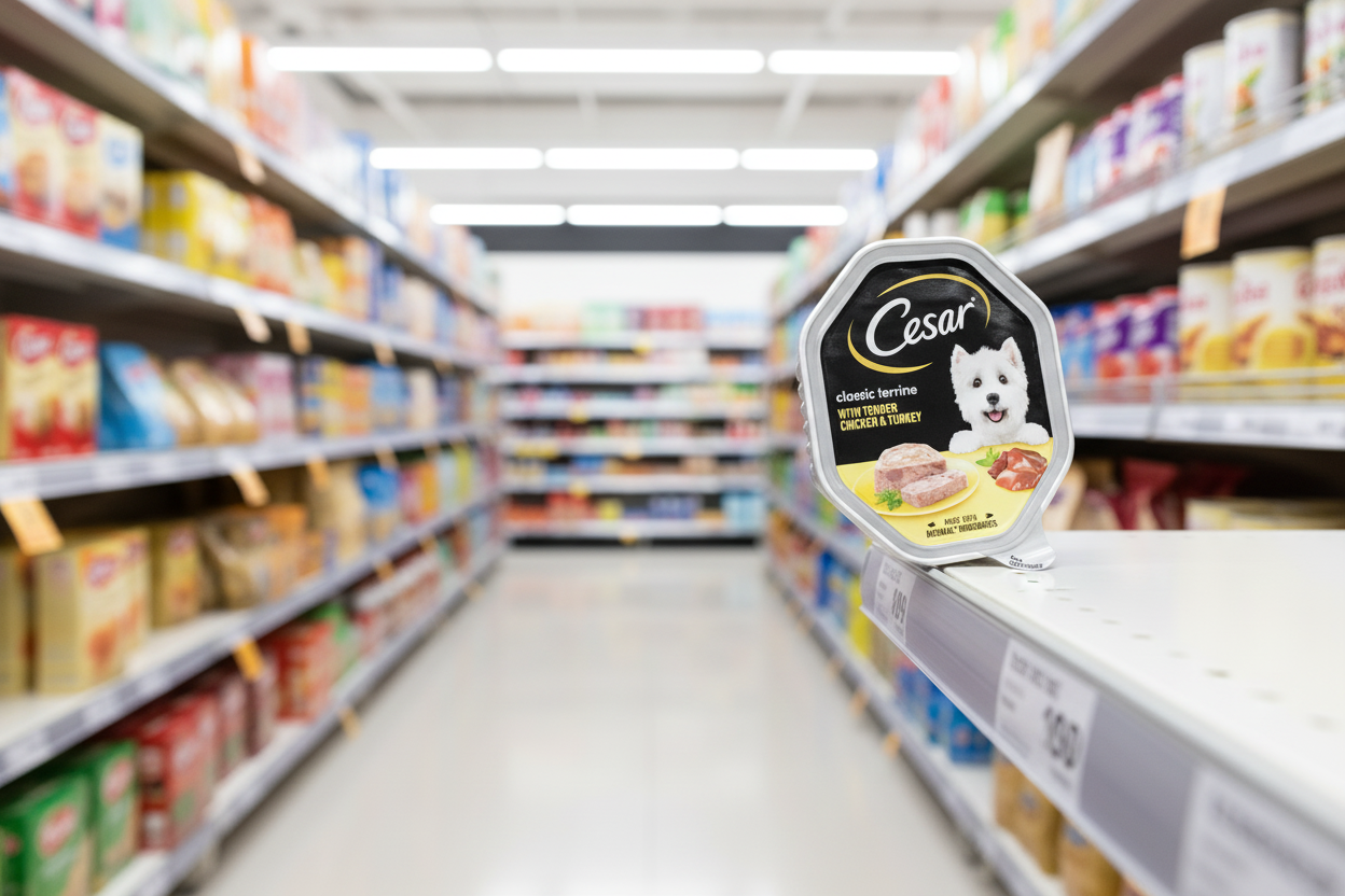 14 x Cesar Classic Terrine Chicken & Turkey 150Gm