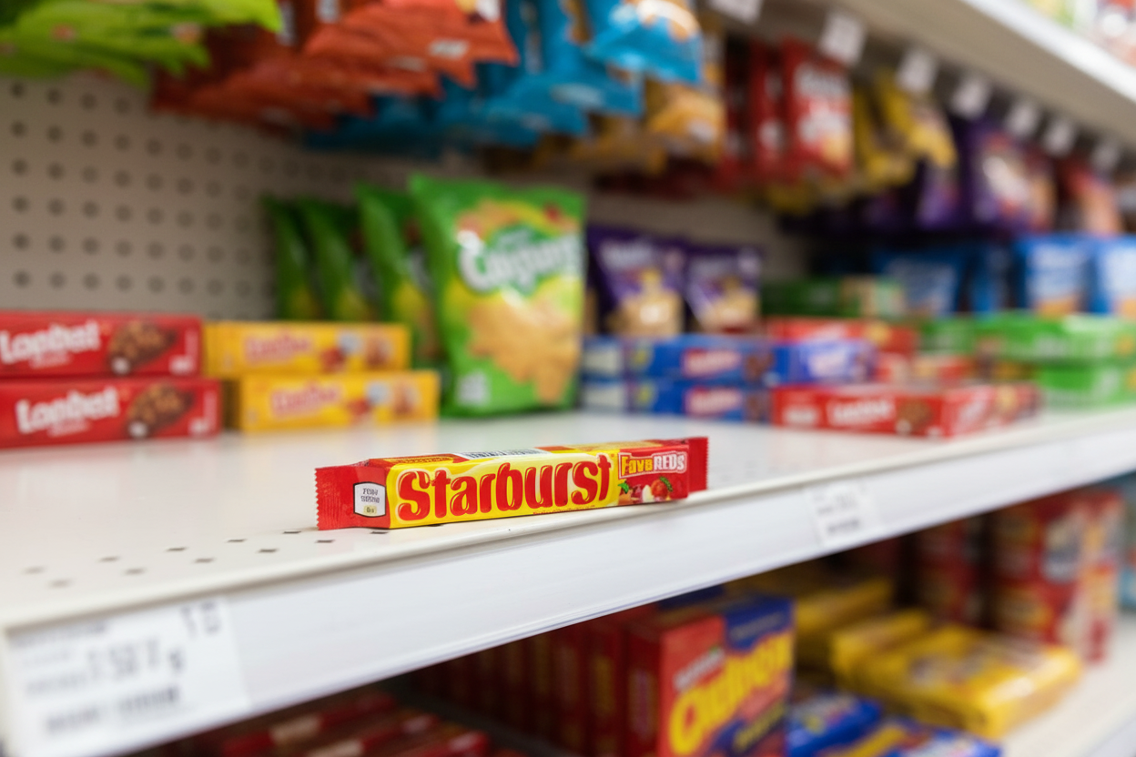 24 x Starburst Fave Reds (Sb) 45Gm