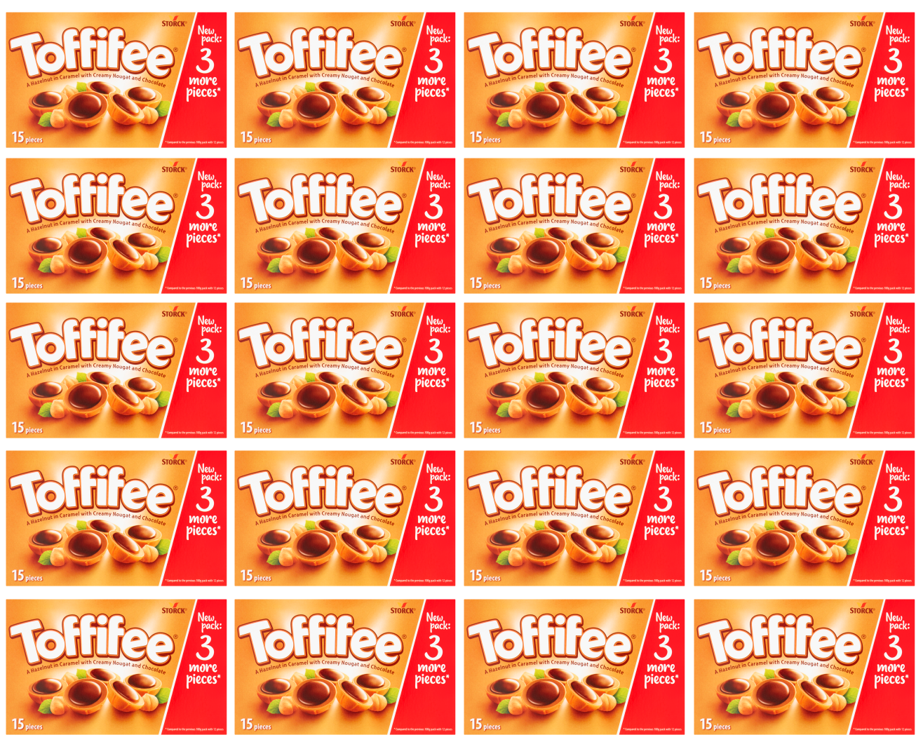20 x Toffifee 125G X20 - 125Gm