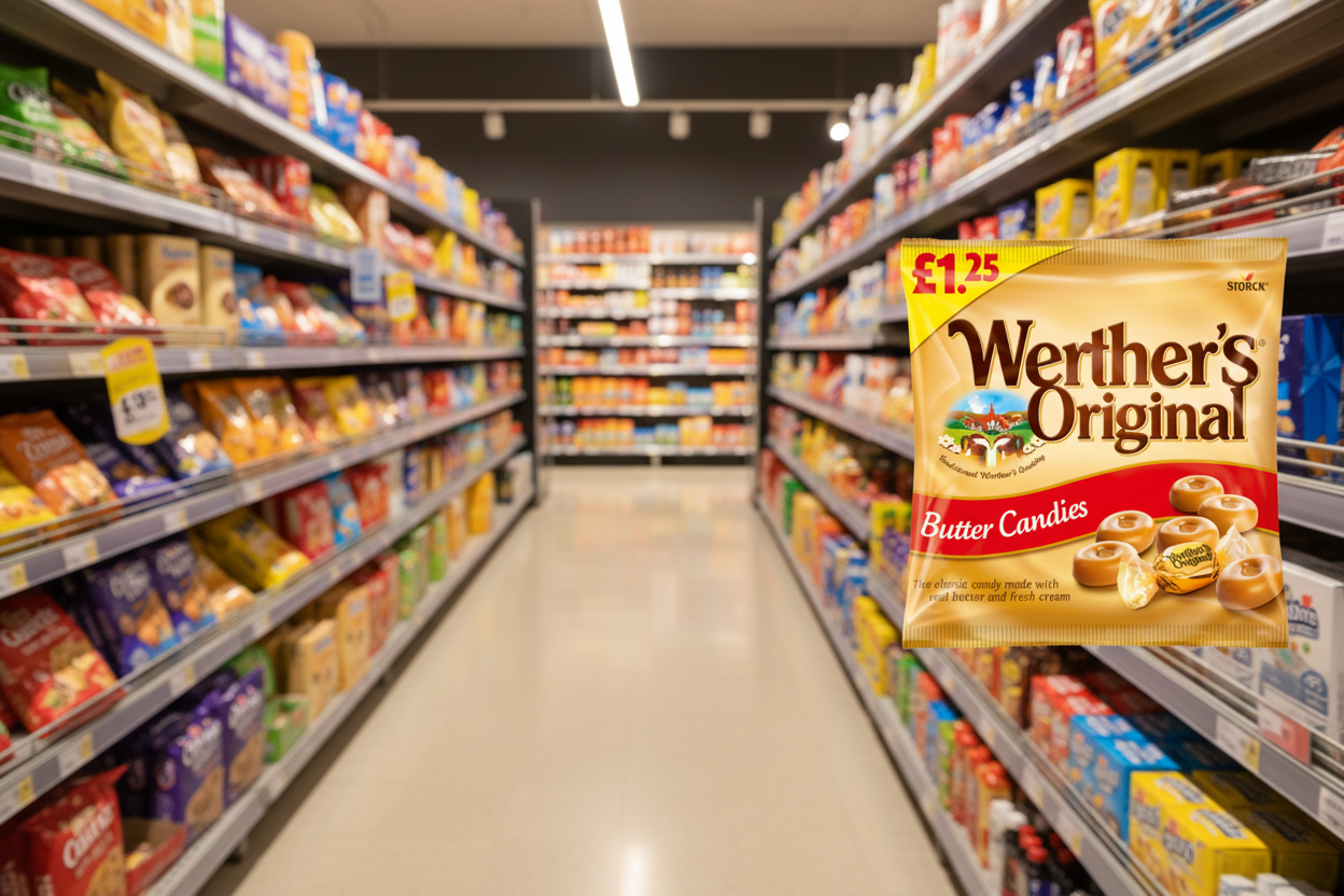 12 x Werthers Butter Candy Bag - 110Gm