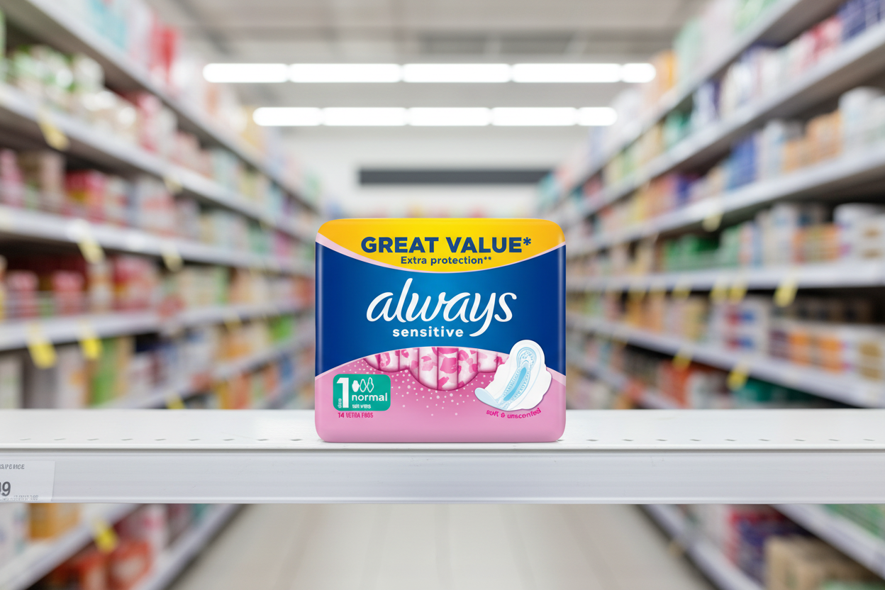 8 x Always Sensitive Normal Plus - 14 Pack