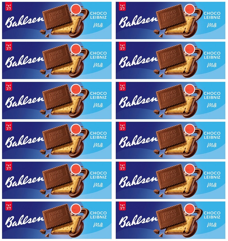 12 x Choco Leibniz Milk Chocolate - 111GM