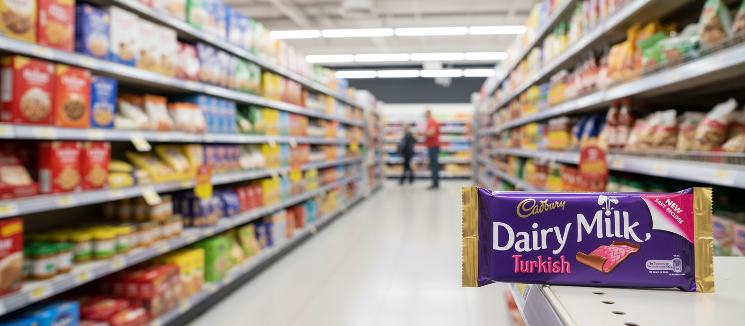 48 x Cadbury Dairy Milk Turkish Chocolate Bar 47G