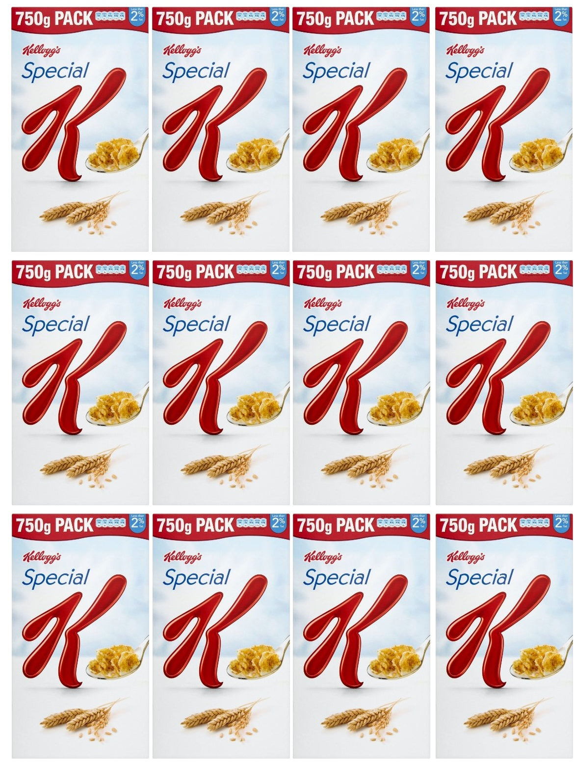12 x Kellogg's Special The Original 750G