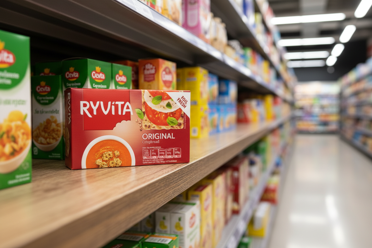 16 x Ryvita Original Crispbread 250G