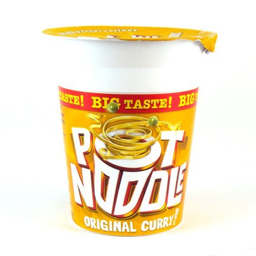 12 x Pot Noodle Standard Pot Original Curry 90 G