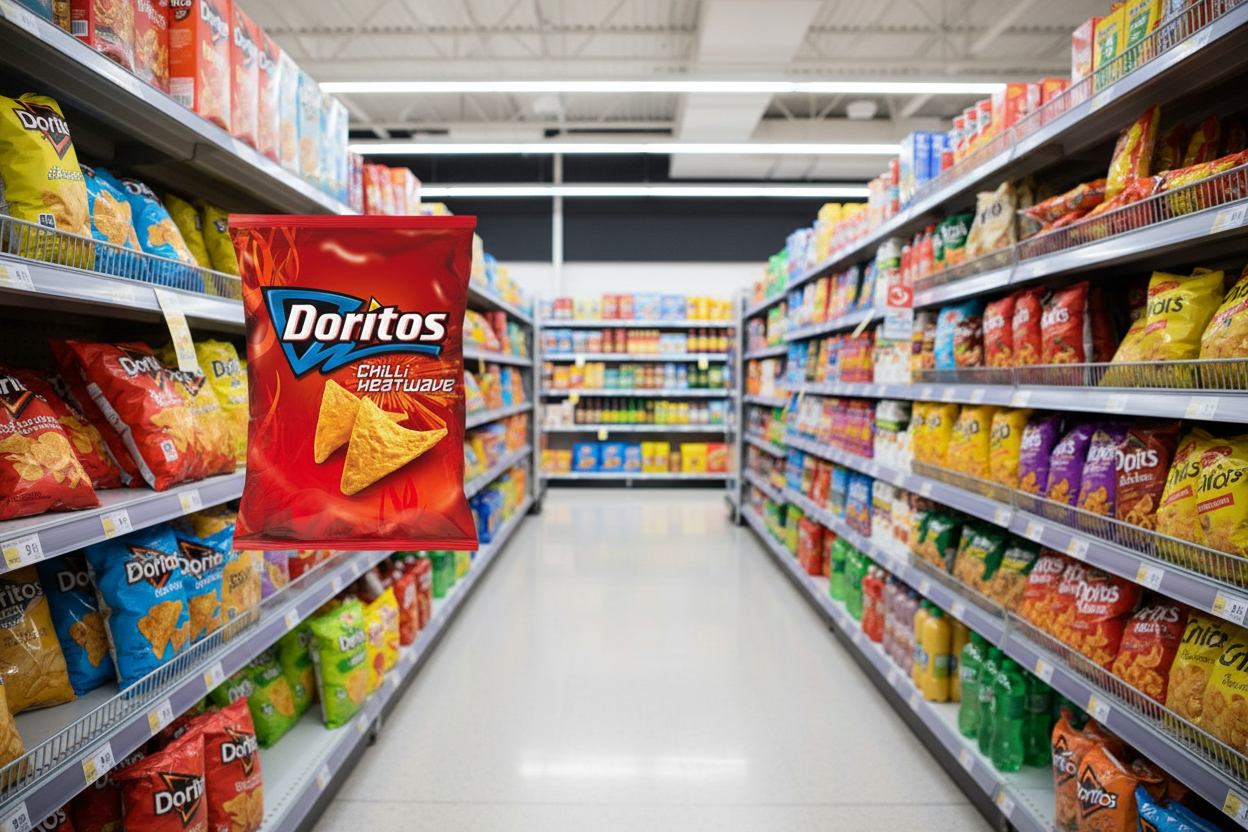 32 x Doritos Tangy Cheese Tortilla Chips Crisps 40G