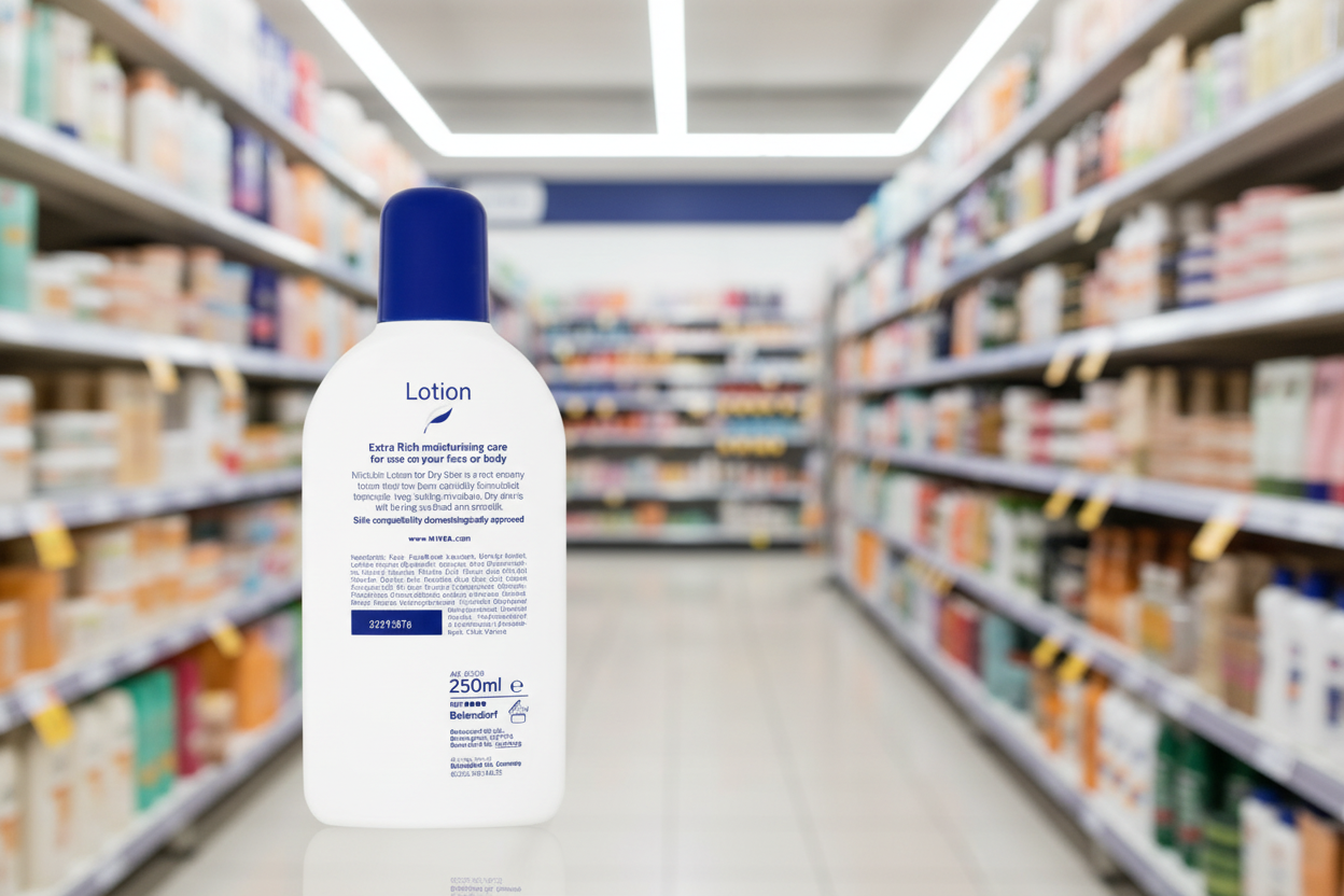 6 x Nivea Lotion - Dry Skin 250Ml