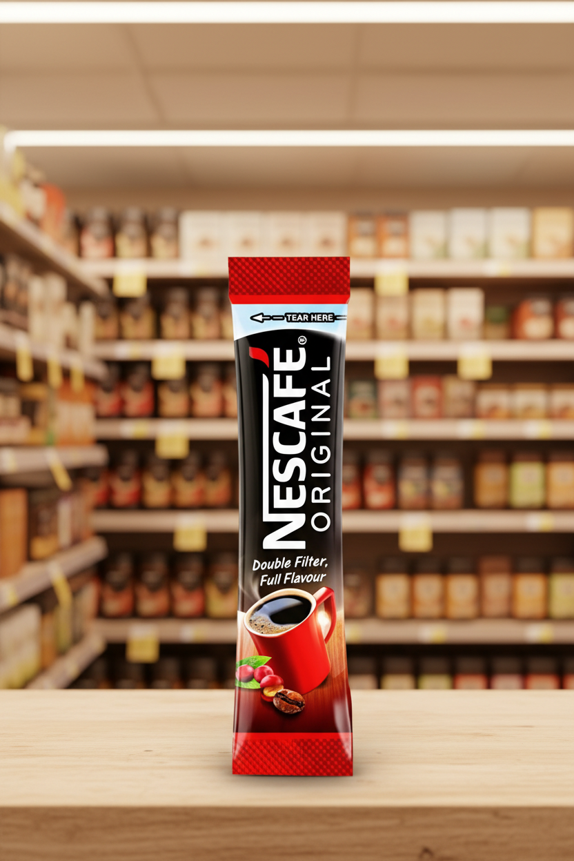 Nescafé Original Granules 200 One Mug Stick Sachets