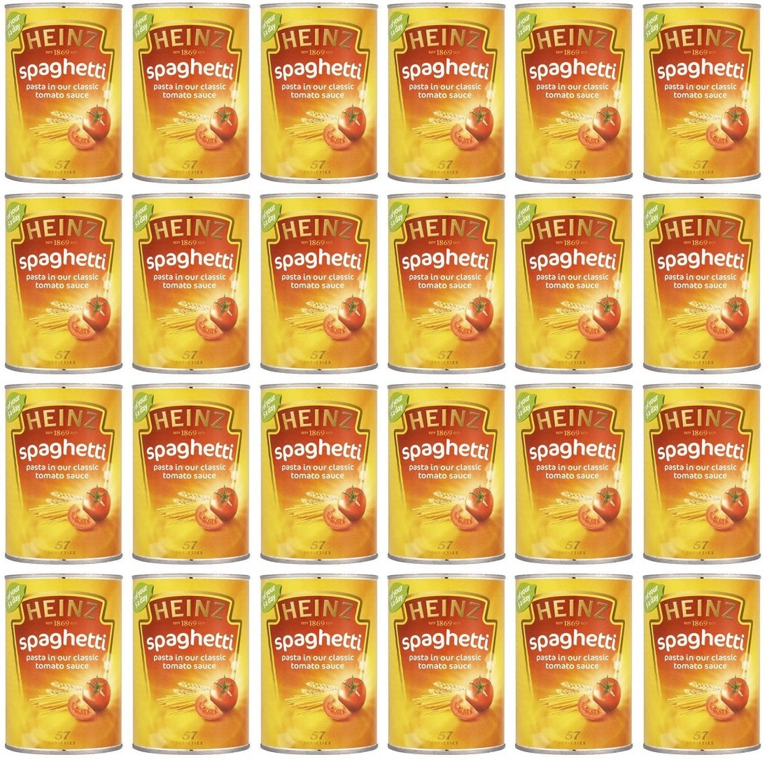 24 x Heinz Spaghetti 400G