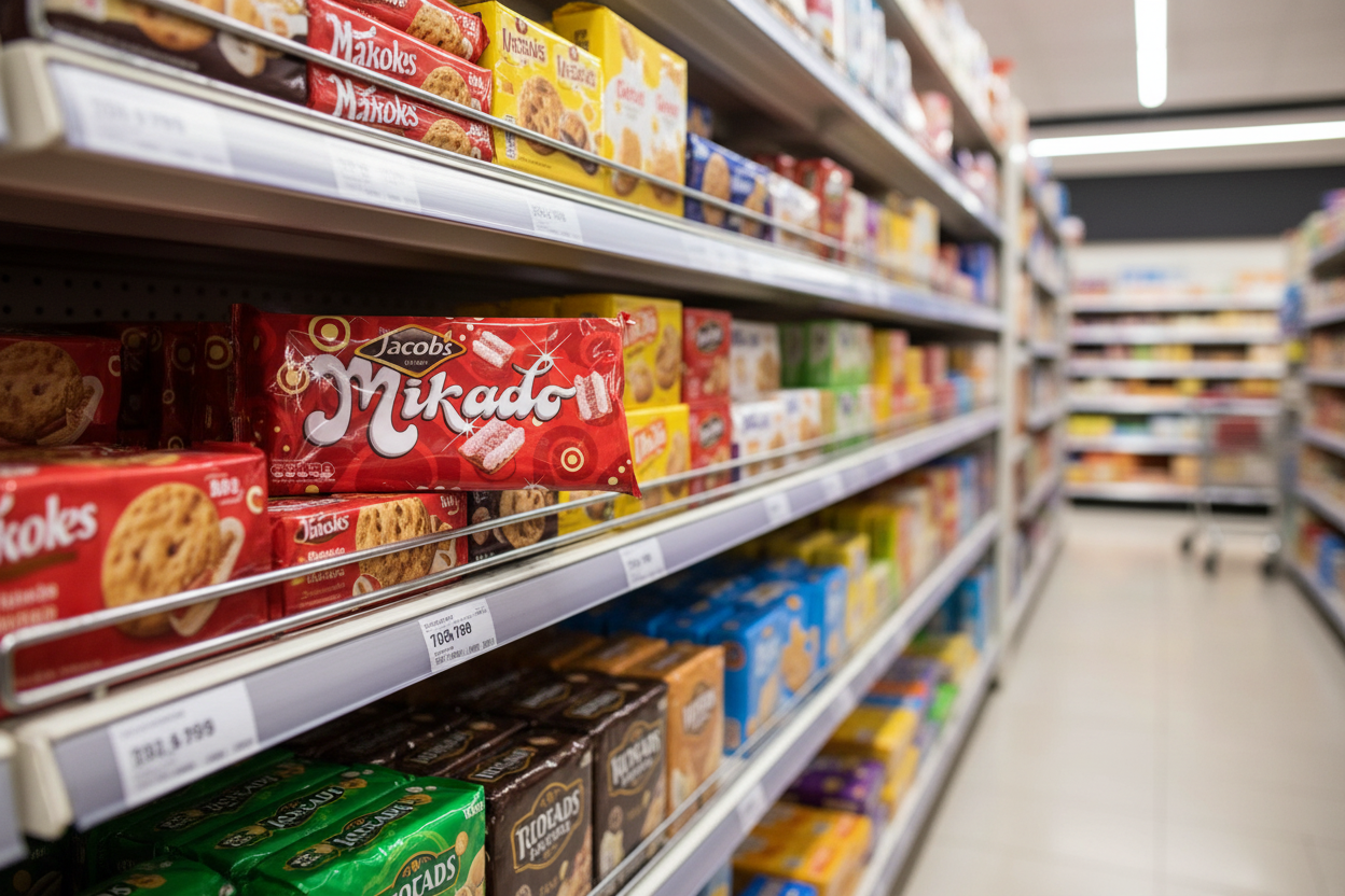 18 x Jacob's Mikado 250G