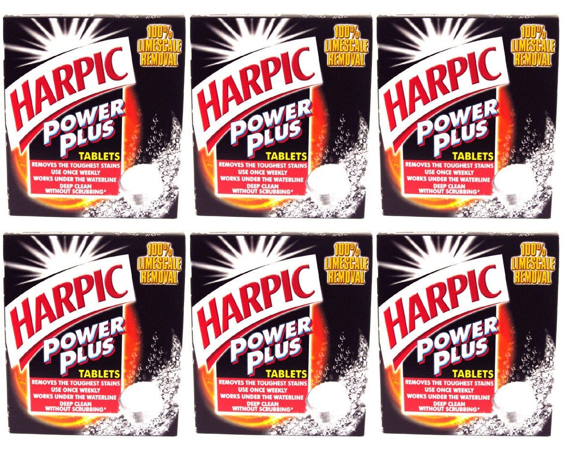 6 x Harpic Power Plus Original Tablets
