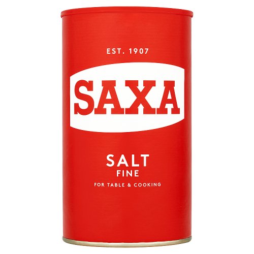 12 x Saxa Fine Salt 750G