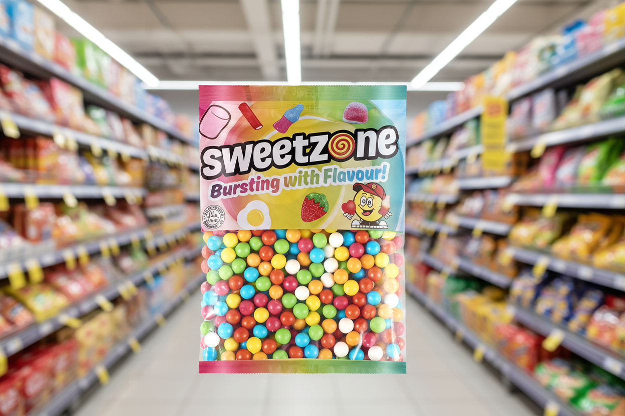 Sweetzone Bubblegum Balls 1kg