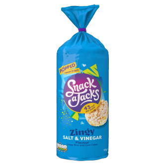 Snack A Jacks Jumbo Salt & Vinegar 126Gm