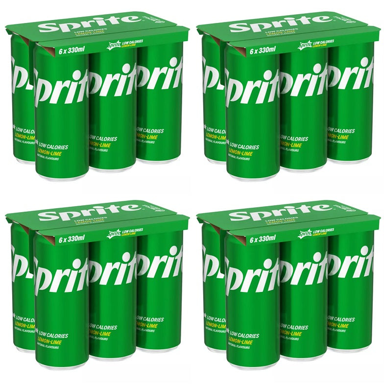 4 x Sprite Lemon-Lime 6 X 330Ml