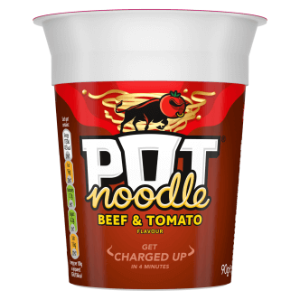 Pot Noodle Beef & Tomato 90Gm