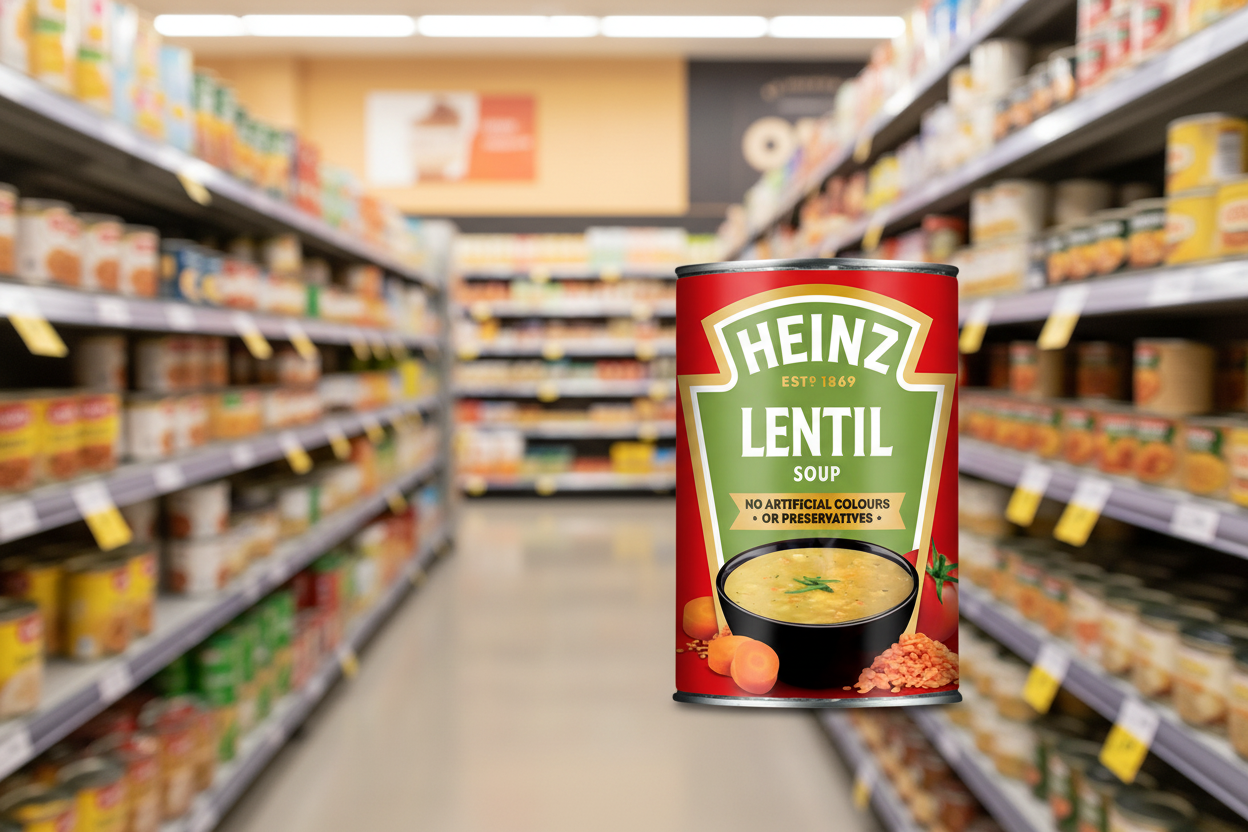 24 x Heinz Soups Lentil 400G