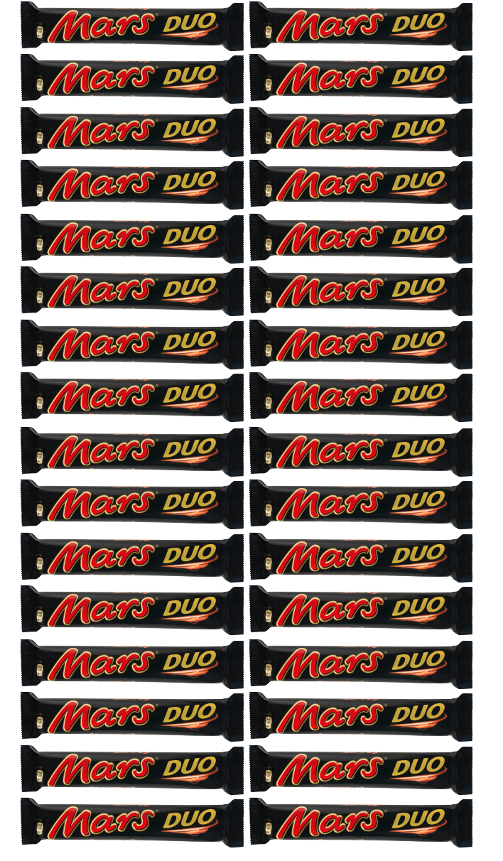 32 x Mars Duo 78.8Gm