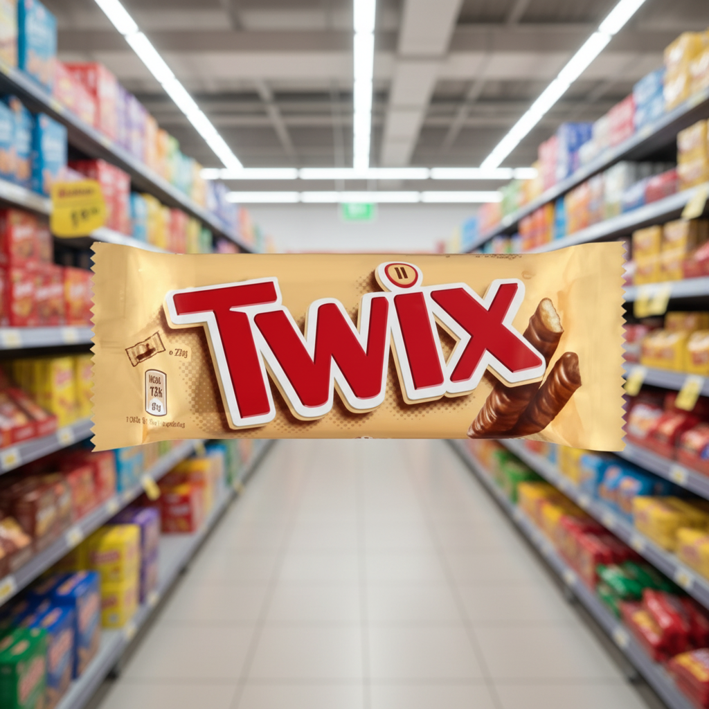 32 x Twix 2 Finger Std 50Gm
