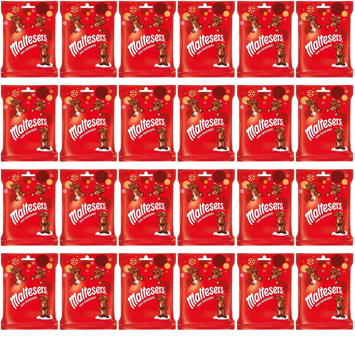 24 X Merryteaser Mini Reindeer Strip - 59Gm