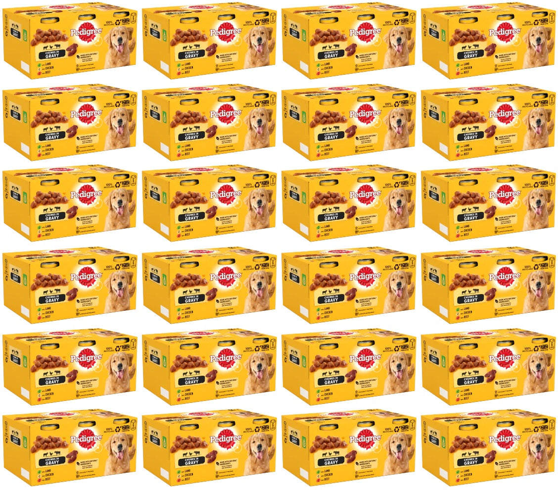 24 x Pedigree Mixed Selection Gravy 400G