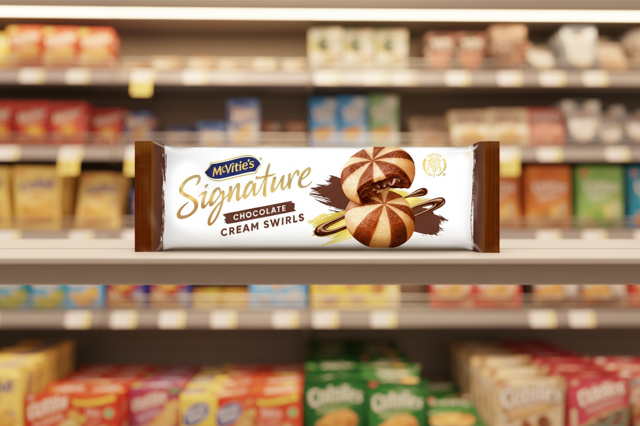 15 x Mcvities Chocolate Cream Swirls - 142G