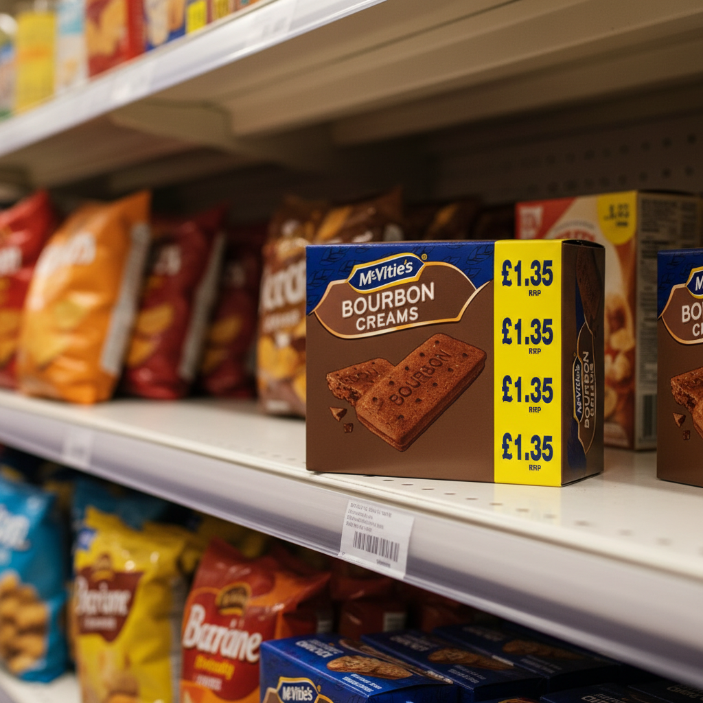 12 x Mcvities Bourbon Creamsp - 300GM