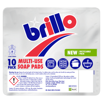 12 x Brillo Pads 10 Pack