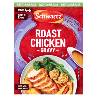 Schwartz Roast Chicken Gravy Sachet 26G